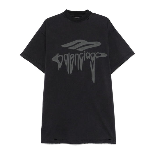 Balenciaga T-shirts and Polos Black