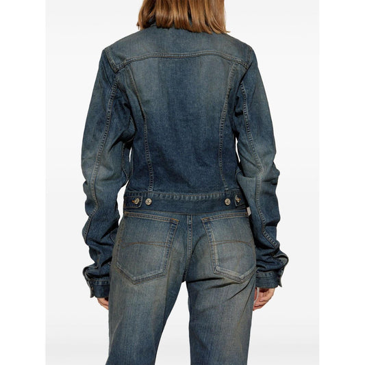 Balenciaga Coats Blue