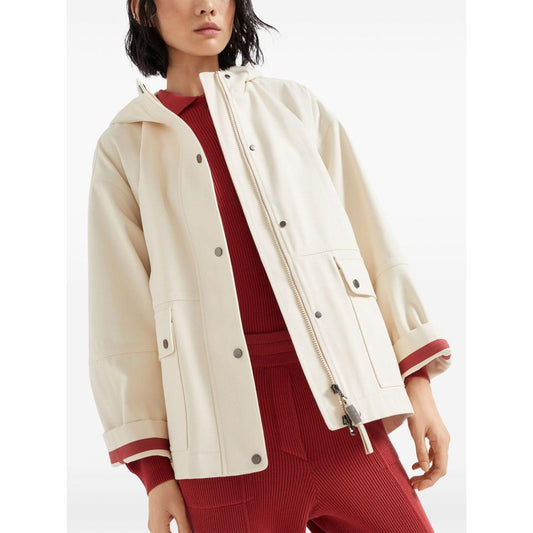 Brunello Cucinelli Coats White