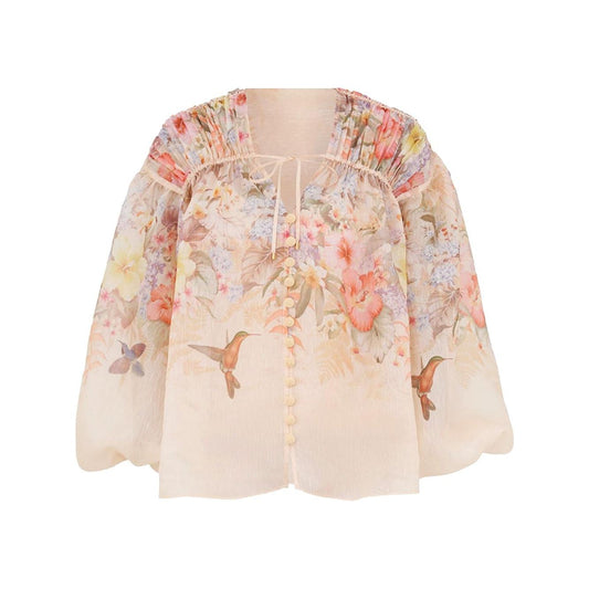 Zimmermann Shirts Ivory