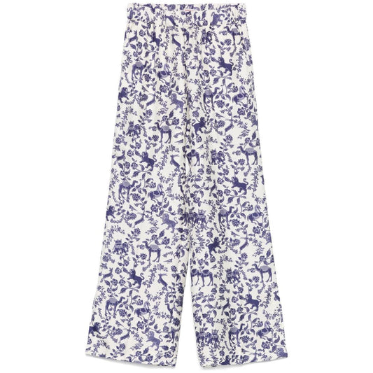 Alberto Biani printed trousers