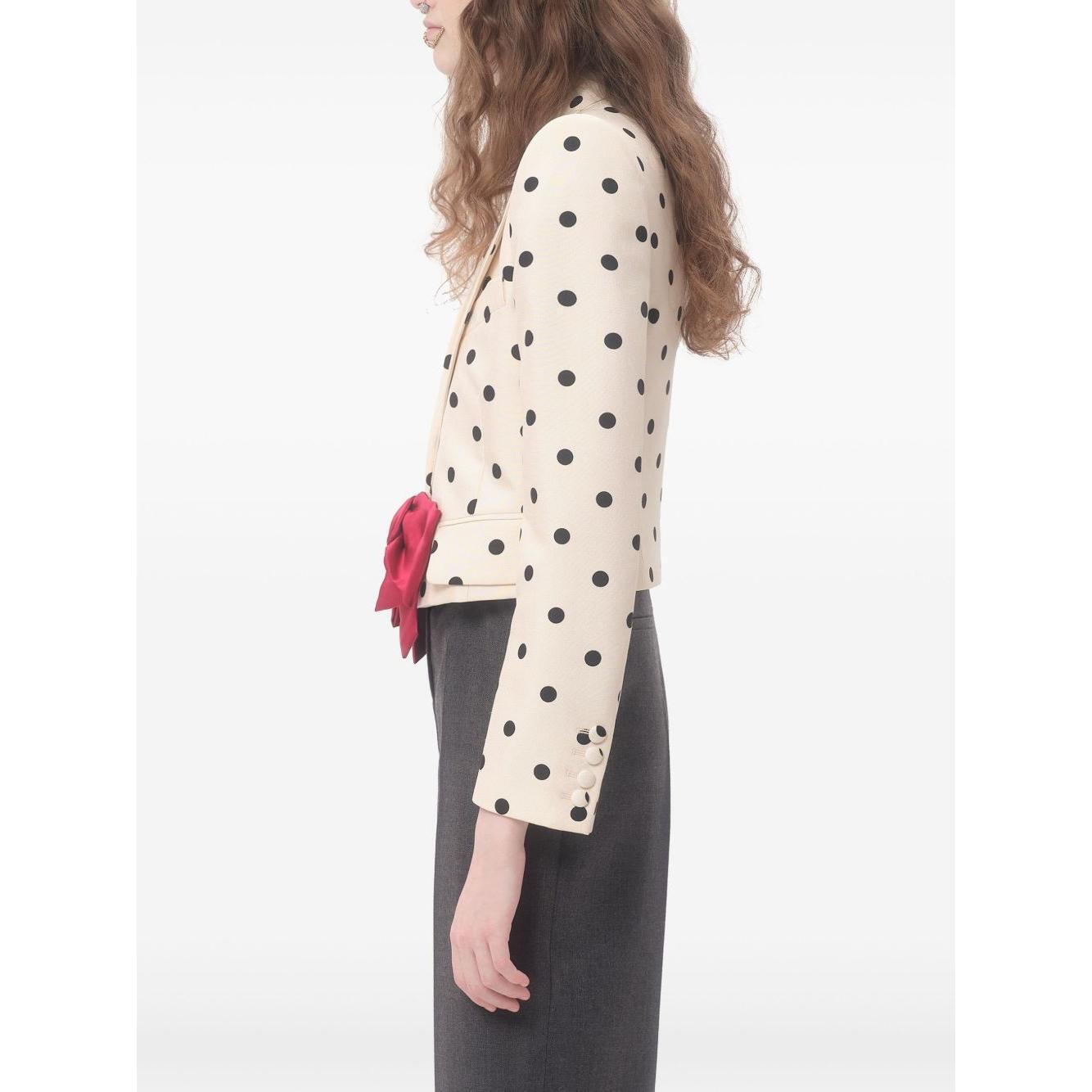Valentino shantung blazer BCE4669AFR8E-P25