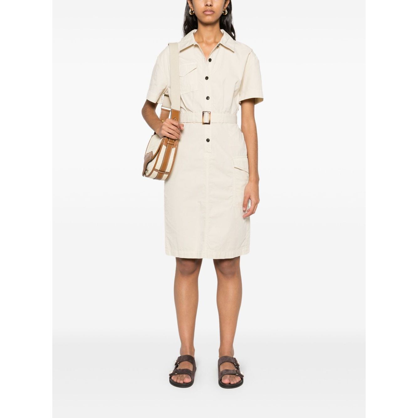 Woolrich belted shirt dress Dresses