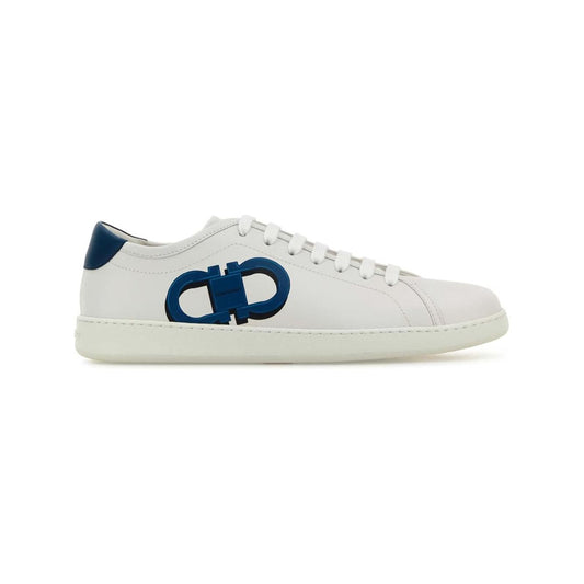 Ferragamo Gancini leather sneakers