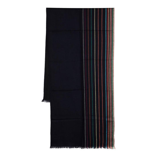 Paul Smith Scarfs Blue Scarves Hats & Gloves Paul Smith Black