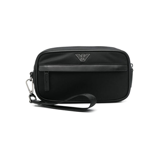 Emporio Armani Wallets Black Small Leather Goods Emporio Armani Black