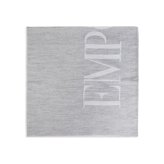 Emporio Armani Scarfs Grey Scarves Hats & Gloves Emporio Armani Gray