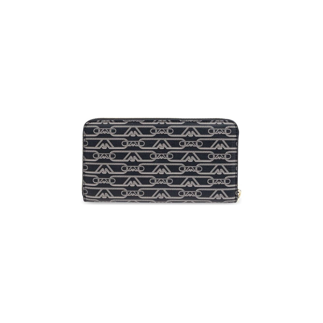Emporio Armani Allover logo continental wallet EW000366AF11951FC033-P25