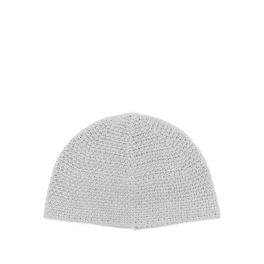 Emporio Armani knitted Cotton blend beanie Scarves Hats & Gloves