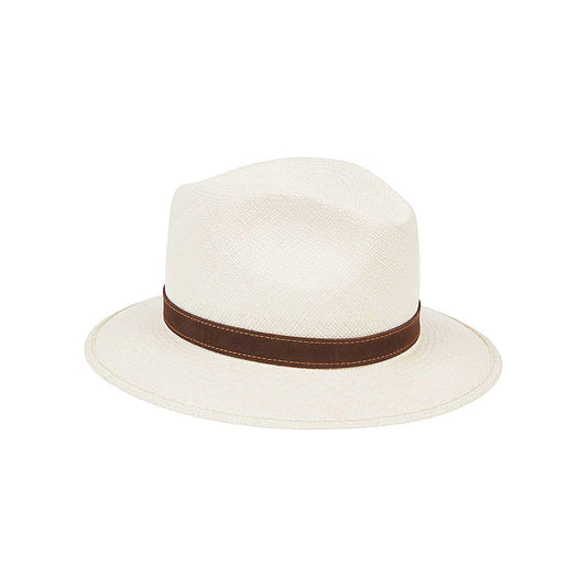 Borsalino Hats Beige Scarves Hats & Gloves Borsalino Antique White