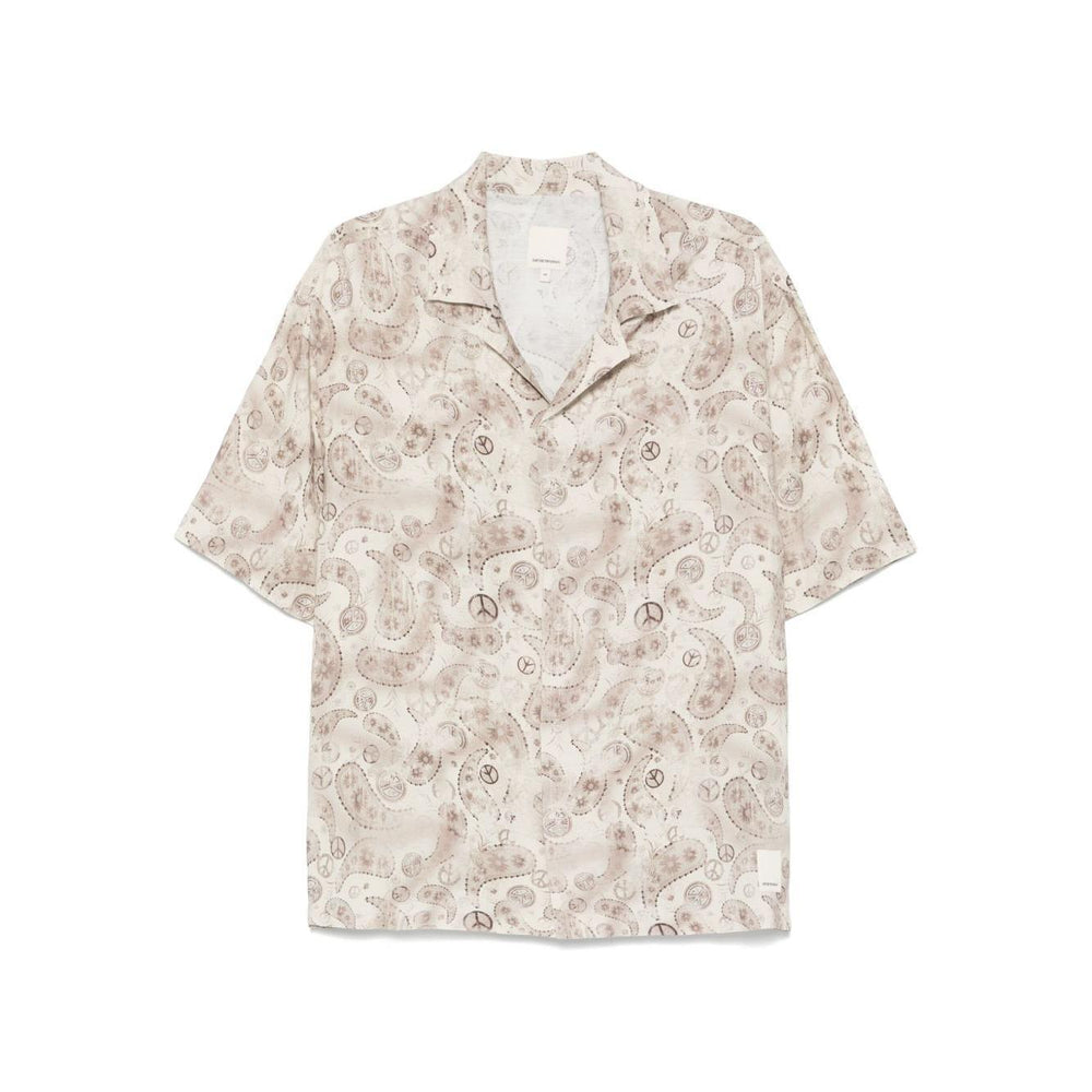 Emporio Armani Shirts Beige EM001084AF13858F1013-P25