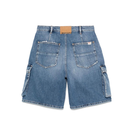 Semicouture Shorts Clear Blue S5SY07JNS38-P25