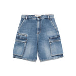 Semicouture Shorts Clear Blue