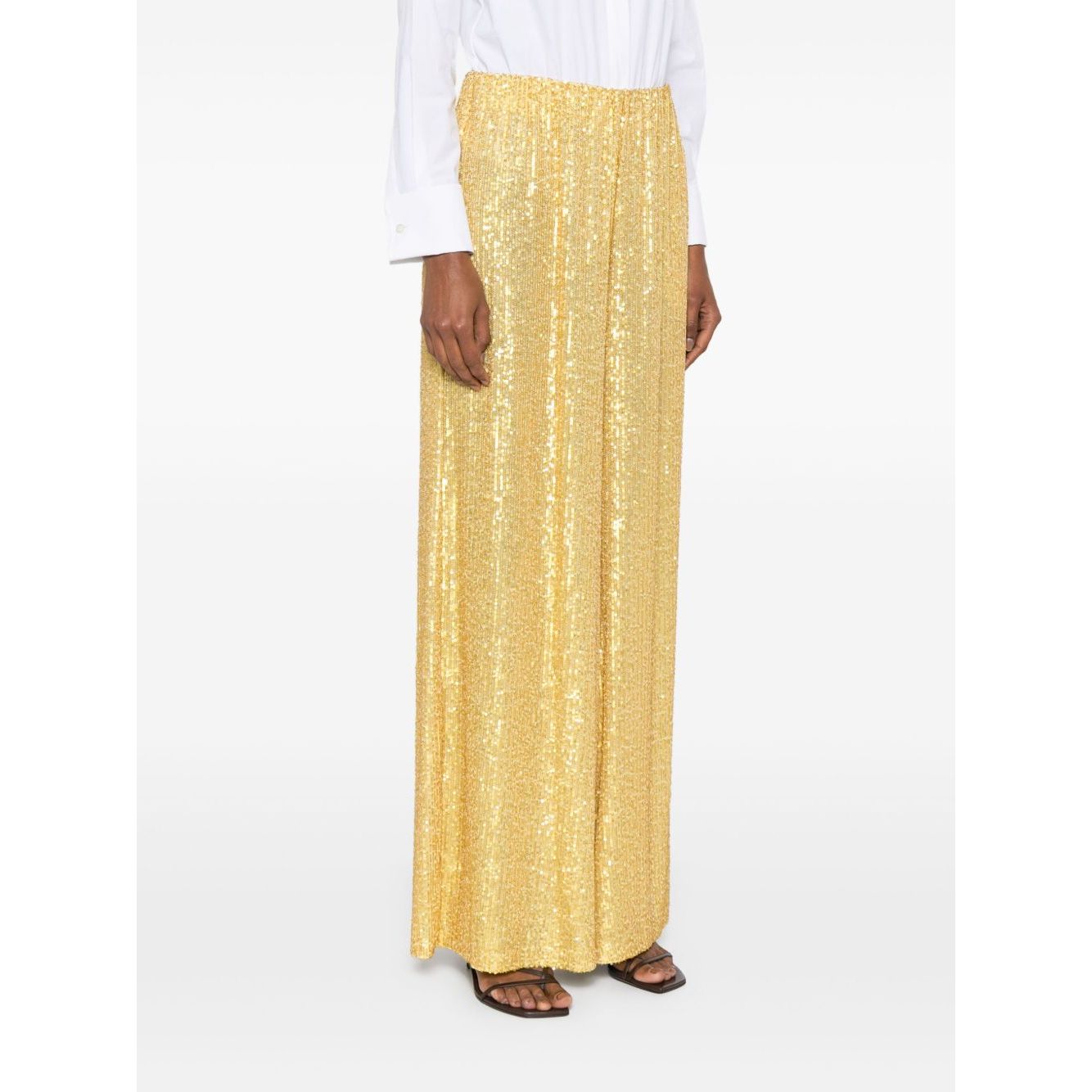 Norma Kamali Trousers Yellow