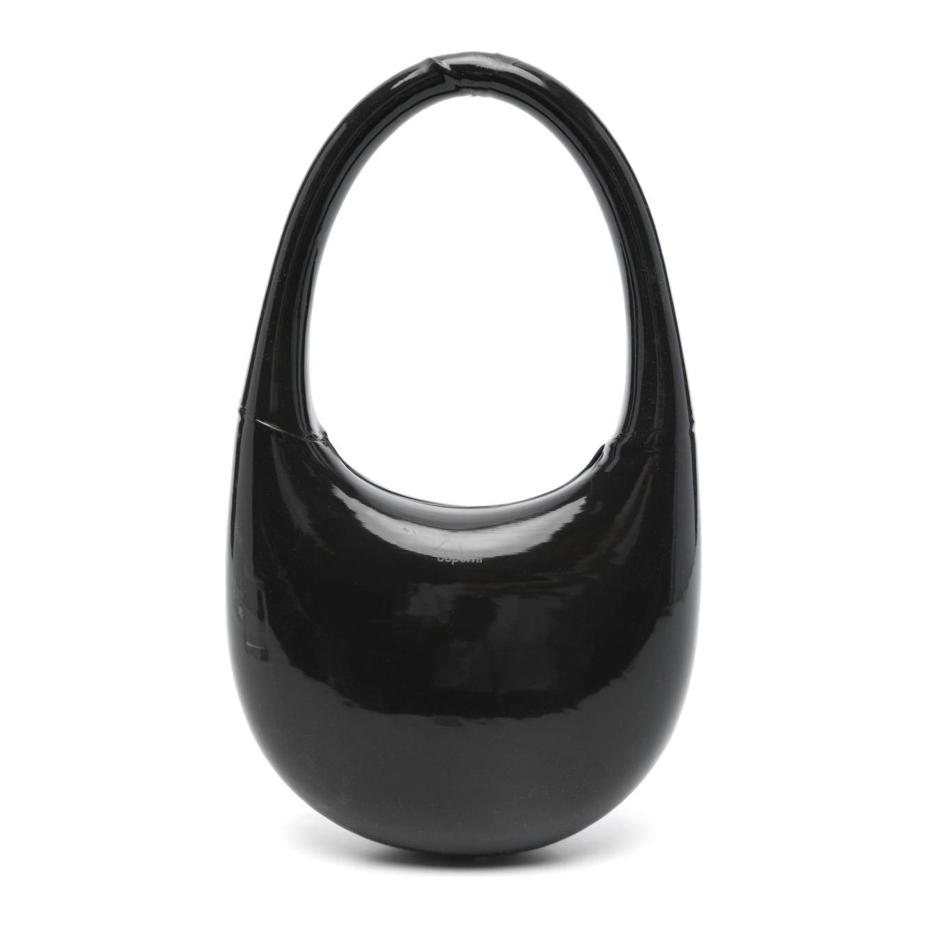 Front view with bag zipped and handles upright.