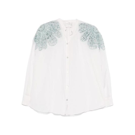 Forte Forte Shirts Clear Blue