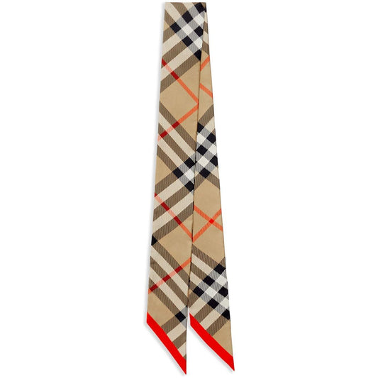 Burberry Check silk foulard