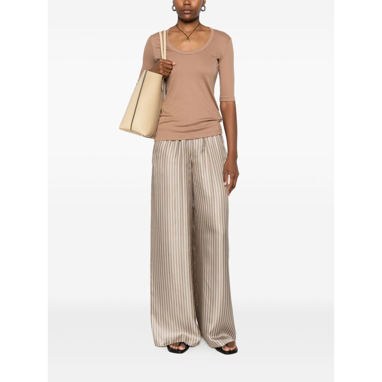 Fabiana Filippi Sweaters Camel