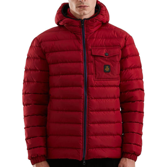 Refrigiwear Red Nylon Men Jacket