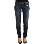 Acht Blue Washed Cotton Low Waist Skinny Denim Jeans PAN71185 - 26