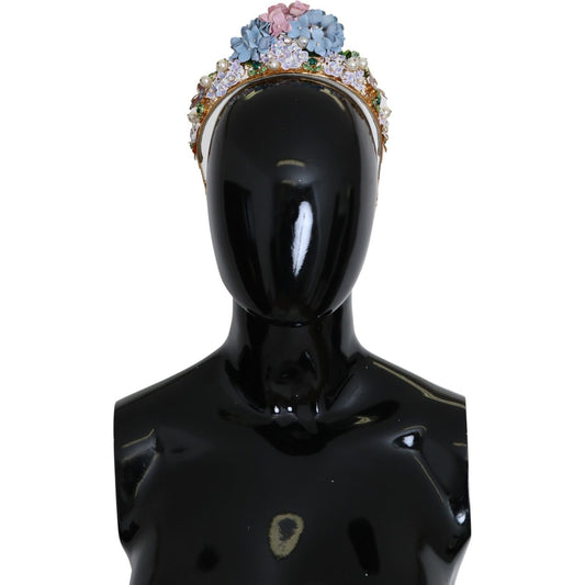 Dolce & Gabbana Exquisite Crystal Diadem Tiara Dolce & Gabbana Black