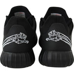 Plein Sport Chic Black Runner Henry Sport Sneakers MAN SNEAKERS Plein Sport Black