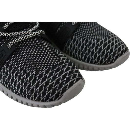 Plein Sport Exclusive Runner Mason Sneakers - Jet Black Plein Sport Black