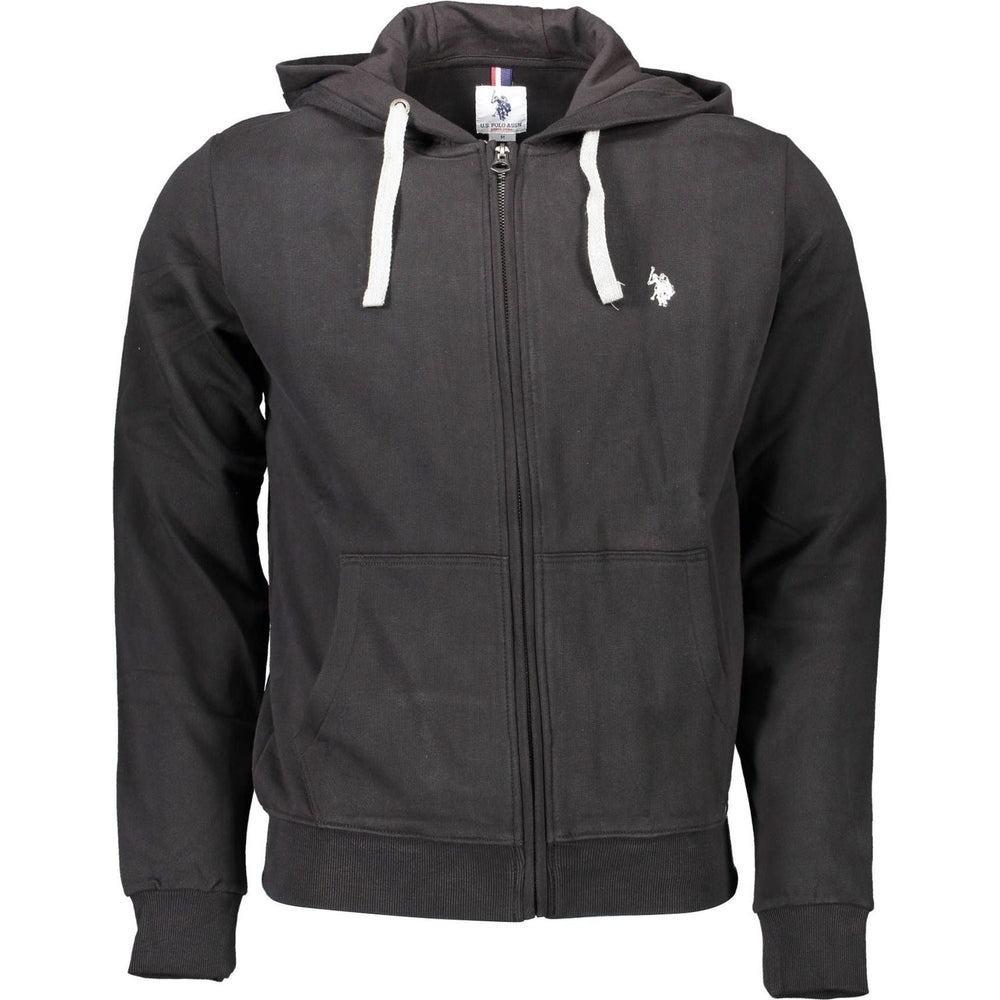 U.S. POLO ASSN. Black Cotton Men Sweater US-9353-XXL