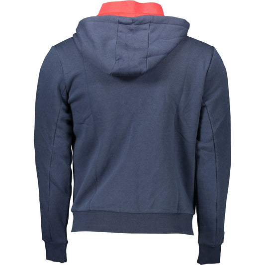 U.S. POLO ASSN. Blue Cotton Men Sweater