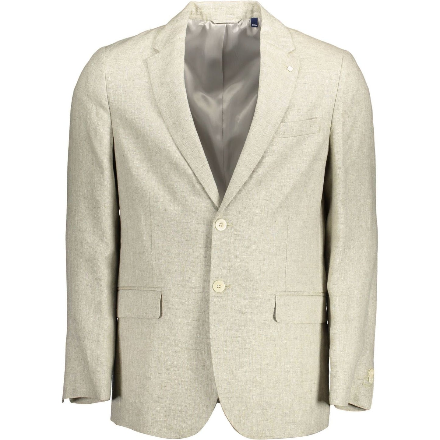 Gant Beige Linen Blazer Jacket Gant