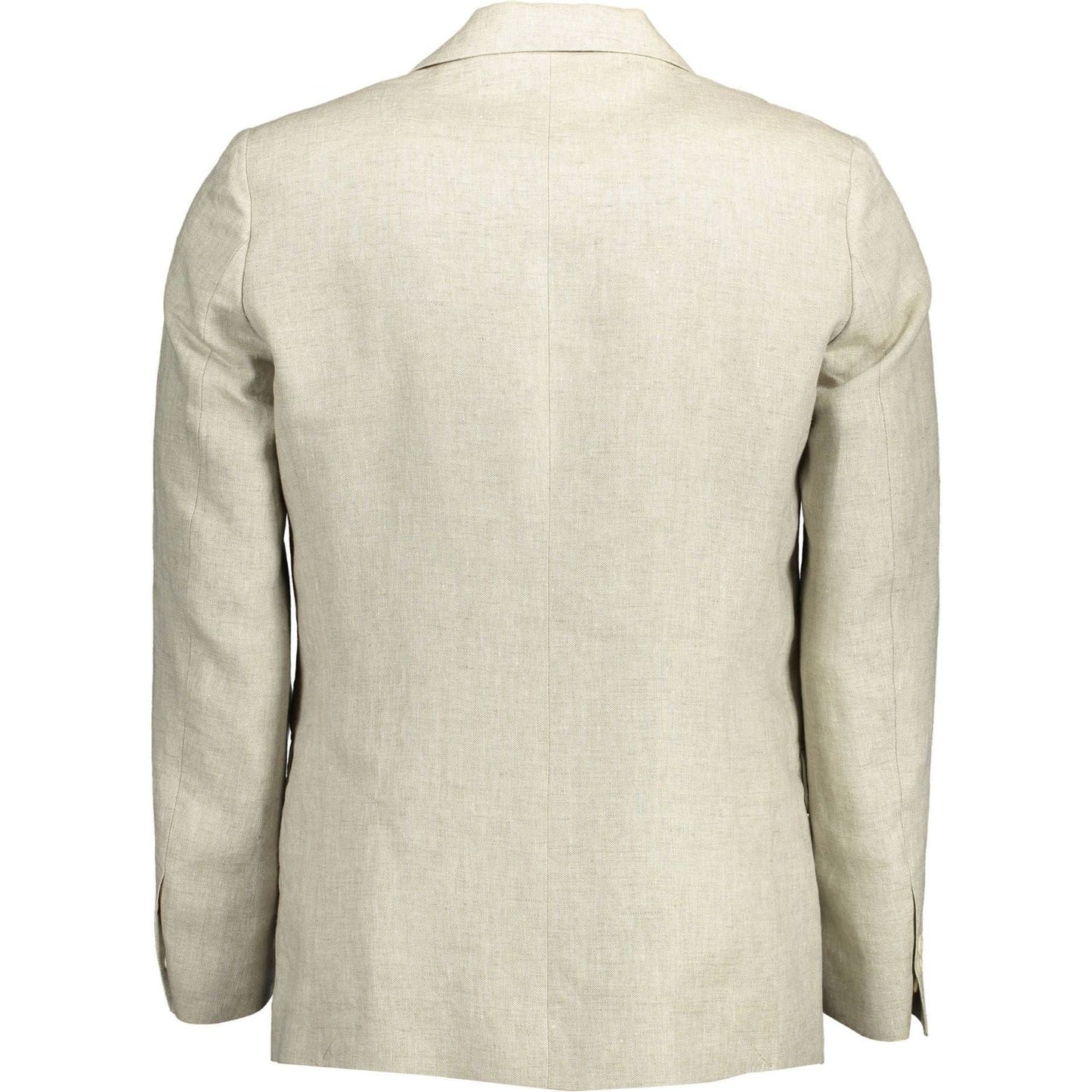 Gant Beige Linen Blazer Jacket Gant