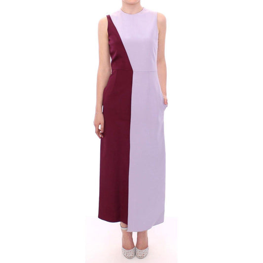 Barbara Casasola Elegant Long Silk Gown in Lavender Barbara Casasola Thistle