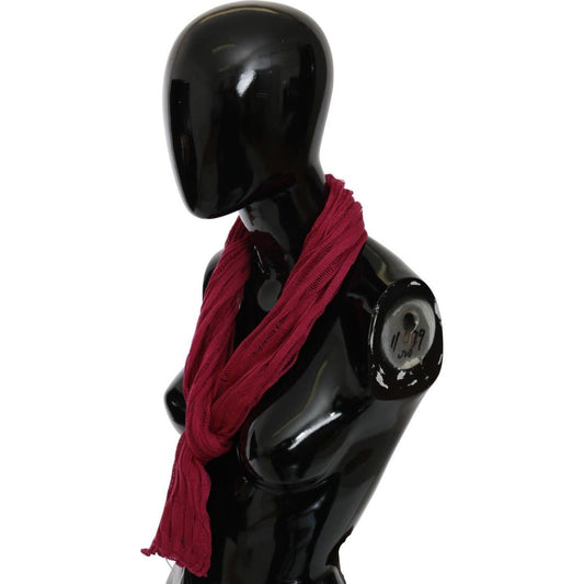 John Galliano Bordeaux Elegance Foulard Shawl Scarf John Galliano Black
