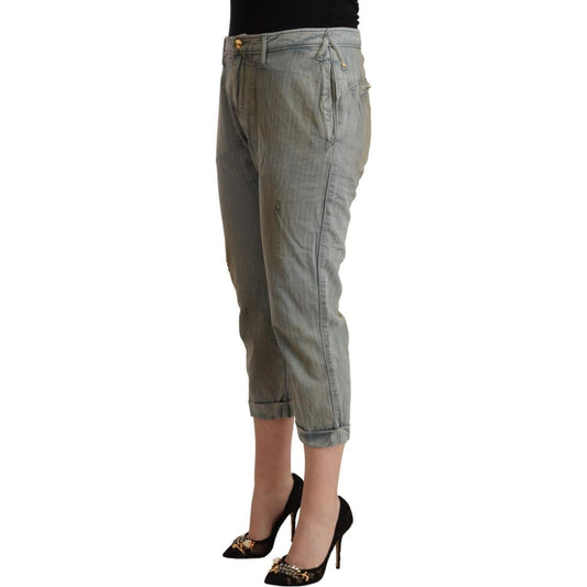 CYCLE Chic Mid Waist Cropped Skinny Pants CYCLE Dim Gray