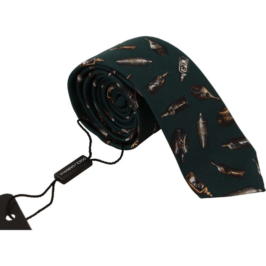Dolce & Gabbana Elegant Silk Men's Designer Bow Tie Dolce & Gabbana Black