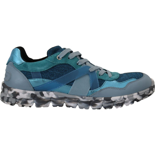 Dolce & Gabbana Elevate Your Sneaker Game with Chic Low Tops Dolce & Gabbana Dim Gray