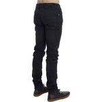 Acht Gray Cotton Stretch Slim Fit Jeans SIG30454-1