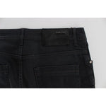 Acht Gray Cotton Stretch Slim Fit Jeans SIG30454-1