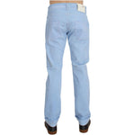 Acht Elegant Low Waist Regular Fit Men's Jeans Acht Light Steel Blue