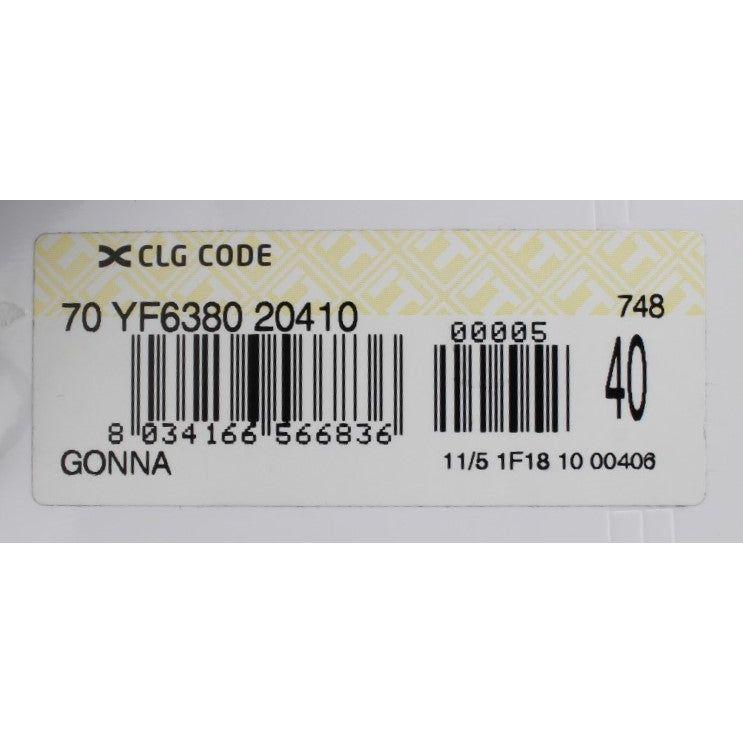 蓝色别致棉质迷你裙