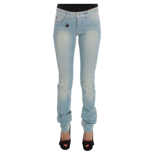 Costume National Chic Super Slim Blue Jeans Jeans & Pants Costume National Dark Gray