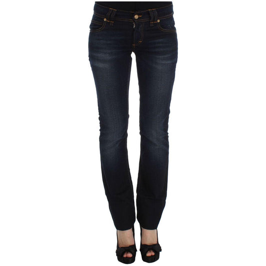John Galliano Elegant Slim Fit Designer Jeans John Galliano Black
