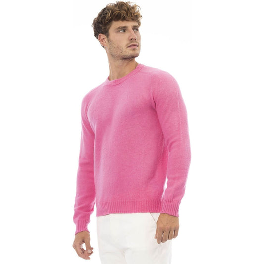 Alpha Studio Sweaters Sweaters Alpha Studio Pale Violet Red
