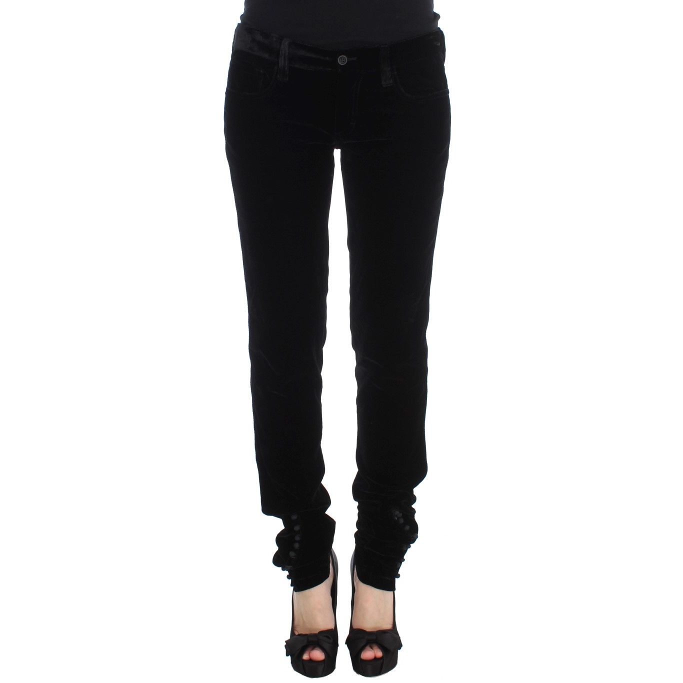 بنطلون أسود أنيق من Ermanno Scervino