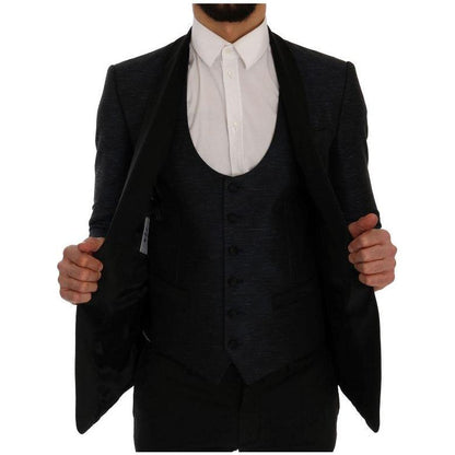 Dolce & Gabbana Blue MARTINI Slim 2 Piece Blazer