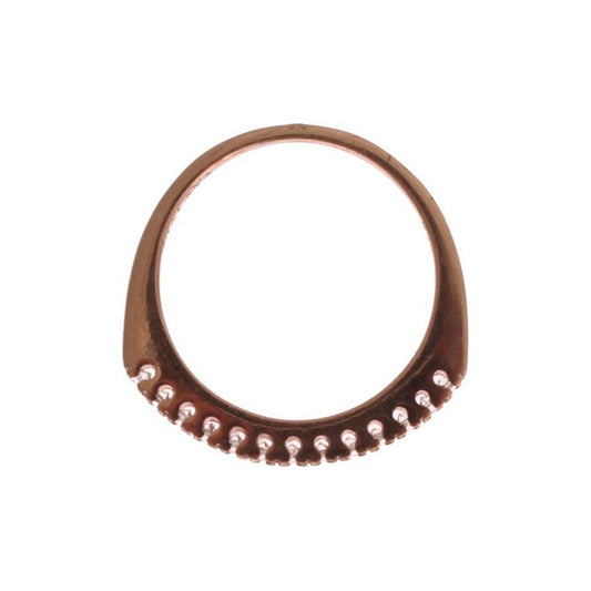 Nialaya Exquisite Gold-Plated Sterling Silver Ring Ring Nialaya Dark Olive Green