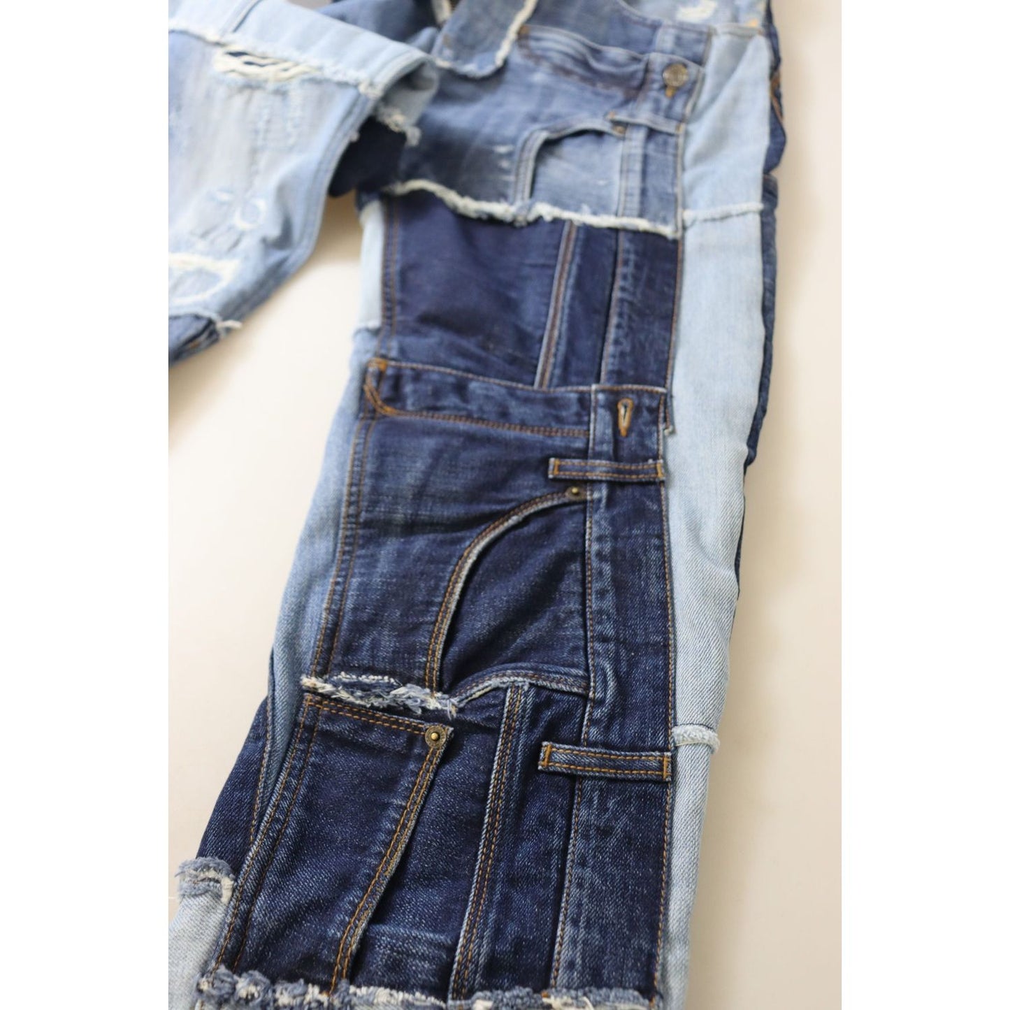 Dolce & Gabbana High Waist Skinny Couture Jeans Dolce & Gabbana Light Gray