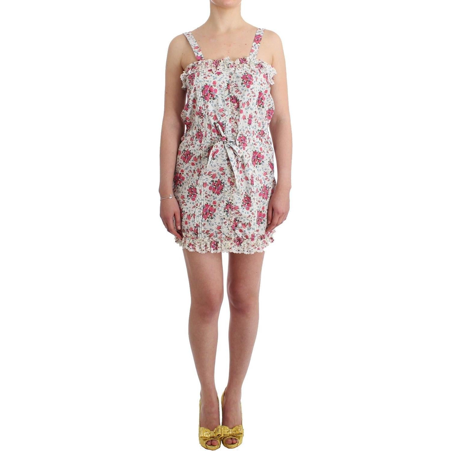 Ermanno Scervino 花朵吊带裙