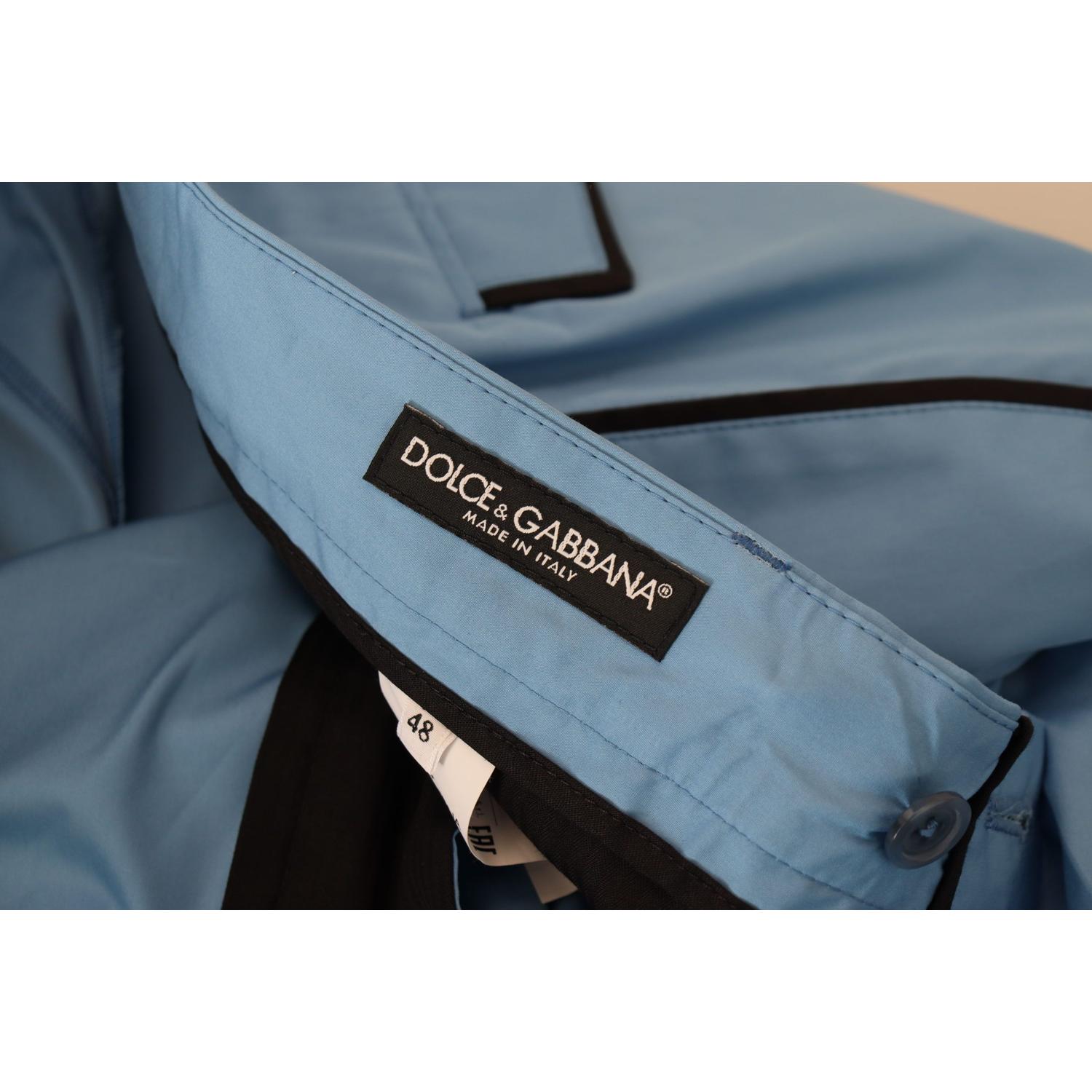 优雅修身斜纹棉布裤 - 尽享意大利奢华