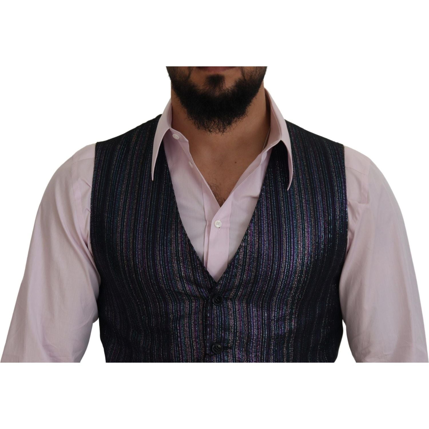 多色礼服背心奢华混纺